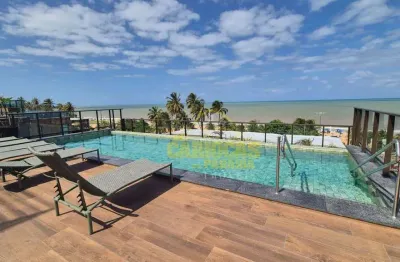 Flat com 1 dormitório à venda, 26 m² por r$ 550.000,00 - cabo branco - joão pessoa/pb