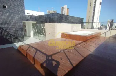 Cobertura com 3 dormitórios à venda, 103 m² por r$ 650.000,00 - jardim oceania - joão pessoa/pb