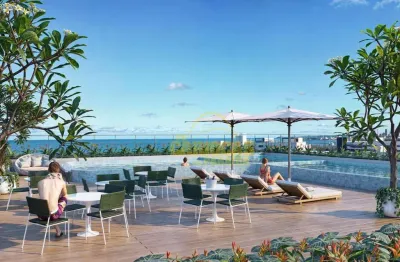 Studio com 1 dormitório à venda, 27 m² por r$ 324.000,00 - jardim oceania - joão pessoa/pb