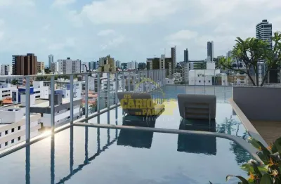 Flat com 1 dormitório à venda, 20 m² por r$ 336.349,41 - bessa - joão pessoa/pb