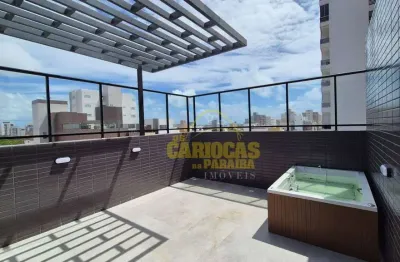 Apartamento duplex com 3 dormitórios à venda, 101 m² por r$ 750.000,00 - intermares - cabedelo/pb