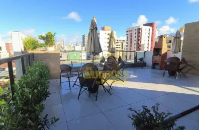 Apartamento garden com 2 dormitórios à venda, 59 m² por r$ 490.000,00 - bessa - joão pessoa/pb