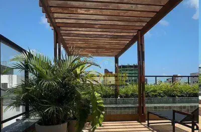 Flat com 1 dormitório à venda, 23 m² por r$ 287.900,00 - intermares - cabedelo/pb