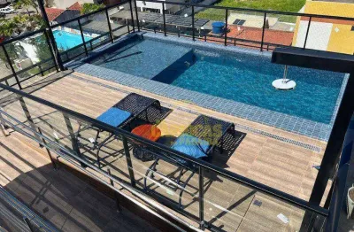 Flat com 1 dormitório à venda, 24 m² por r$ 279.000,00 - intermares - cabedelo/pb