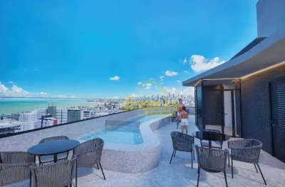 Apartamento com 2 dormitórios à venda, 45 m² por r$ 535.314,30 - jardim oceania - joão pessoa/pb