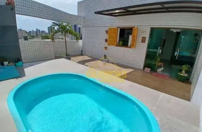 Cobertura com 2 dormitórios à venda, 112 m² por R$ 735.000,00 - Aeroclube - João Pessoa/PB