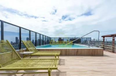 Apartamento com 1 dormitório à venda, 34 m² por r$ 379.900,00 - tambauzinho - joão pessoa/pb