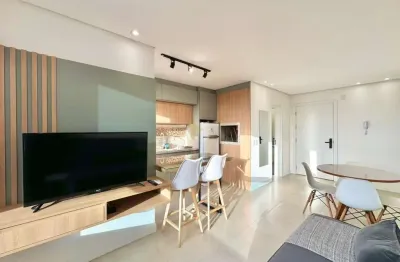 Apartamento 2 dormitórios, mobiliado e decorado na zona nova – capão da canoa