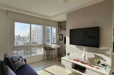 Apartamento 2 dormitórios mobiliado no centro – capão da canoa