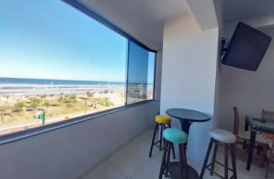 Apartamento 3 dormitórios com vista para o mar beira mar no centro - capão da ca