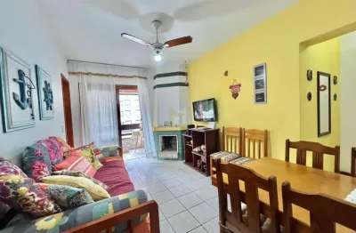 Apartamento 2 dormitórios com lareira de frente no centro - capão da canoa