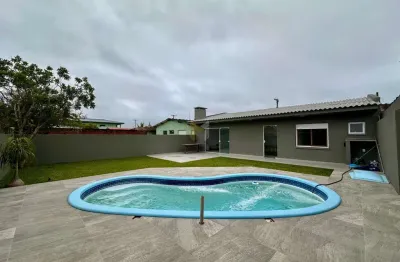 Casa com 3 dormitórios 2 suítes piscina churrasqueira em atlântida sul osório