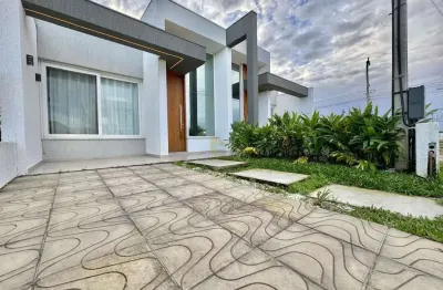 Casa 2 dormitórios 1 suíte alto padrão bairro guarani capão da canoa