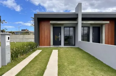 Casa 2 dormitórios 1 suíte bairro planejado frente norte xangri-lá