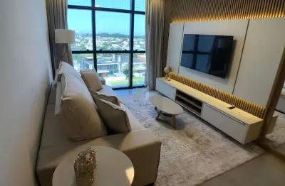 Apartamento mobiliado e decorado com infraestrutura completa