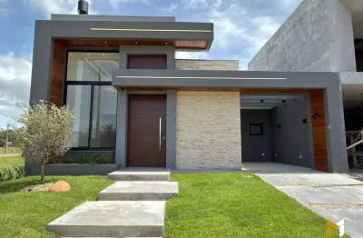 Casa 3 Suítes Com Piscina Aquecida No Condomínio Santorini Xangri-Lá