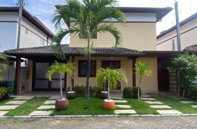 Casa em condomínio fechado com 4 quartos à venda na Rua do Bosque, Boa União, Camaçari