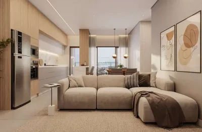 Apartamento na planta 2 dorms. 1 suíte 61,50m² lançamento caraguatatuba