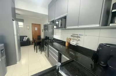 Apto em itagua, 2 dorms(1 suite) churrasqueira e condominio c/ piscina vista para o mar