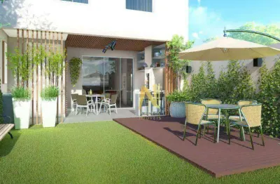 Casa com 2 dormitórios sendo 1 suite à venda, por r$ 470.000 - columbia - londrina/pr