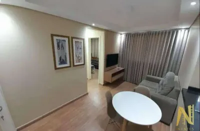 Apartamento porteira fechada com 2 dormitórios à venda, 40 m² por r$ 260.000 - jardim jockey club - londrina/pr