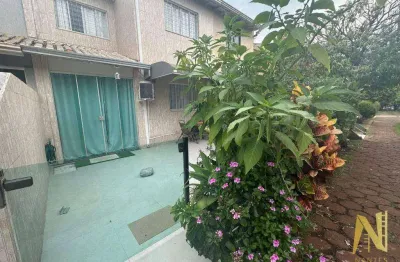 Casa em condominio fechado, 3 dormitórios à venda, 57 m² por r$ 285.000 - jardim morumbi - londrina/pr