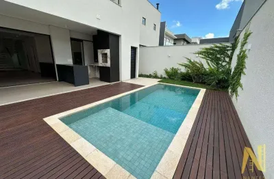 Casa com 4 suítes à venda em condomínio fechado, 220 m² por r$ 1.890.000 - jardim montecatini- londrina/pr