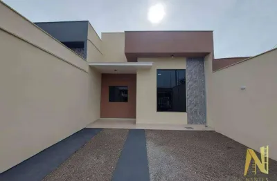 Casa com 3 dormitórios à venda, 95 m² por r$ 395.000,00 - itapema - londrina/pr