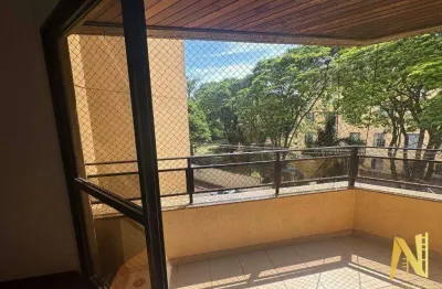 Apartamento ed. marquês de caravelas com 3 dormitórios, 130 m² à venda por r$ 550.000 - próximo av. maringá - londrina/pr