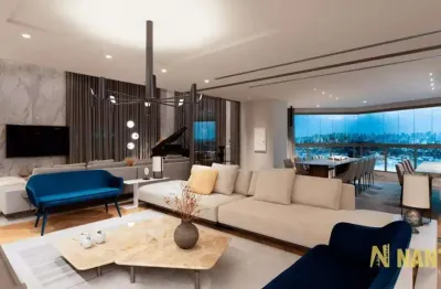 Apartamento com 4 suítes à venda - wave, 427 m² r$ 6.871.000, - bela suiça - londrinapr