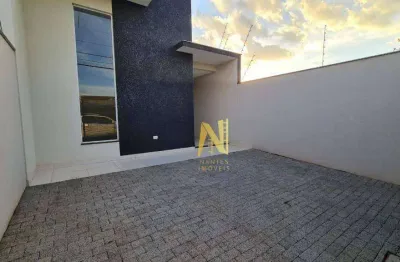 Casa com 3 dormitórios à venda, próximo a uel por r$ 385.000 - jardim sabará - londrina/pr