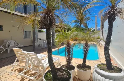 Casa térrea , cond. paraiso/guarajuba, para aluguel com 3 suítes e piscina