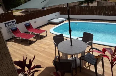 Casa de praia em barra de jacuípe, litoral norte-ba, cond. fechado,  4 quartos e piscina