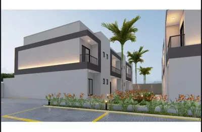 Casa assobradada com 2 suítes em condomínio fechado no bairro capricórnio, caraguatatuba/sp