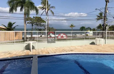 Apartamento de 51m² pé na areia – oportunidade na praia mais badalada de caraguatatuba