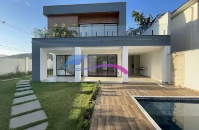 Casa para venda em rio de janeiro, vargem pequena, 4 dormitórios, 4 suítes, 6 banheiros, 3 vagas