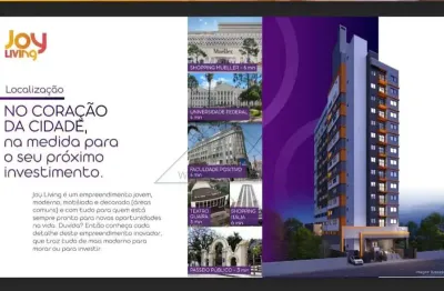 Apartamento com 1 quarto à venda na Rua Treze de Maio, Centro, Curitiba, 28 m2 por R$ 425.000