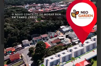 Apartamento com 2 quartos à venda na Rua Poeta Orlando Ferreira, Loteamento Bieda, Campo Largo