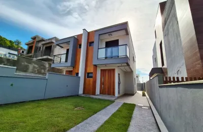 Casa em condomínio fechado com 3 quartos à venda na Rua Tomáz Domingos da Silveira, São Sebastião, Palhoça