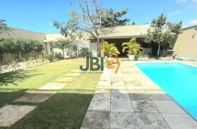 Casa alto padrão á venda com 5 suítes - condomínio village das palmeiras