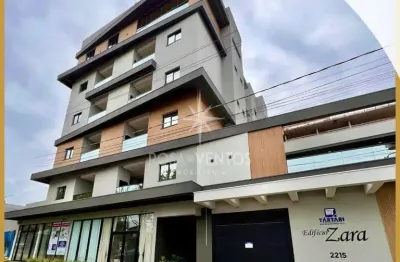 Apartamento à venda em toledo, vila industrial, com 01 suíte + 01 quarto, com 70.1 m² de área privativa., edifício zara