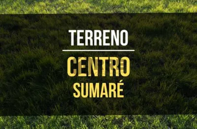 Terreno à venda no Centro, Sumaré 