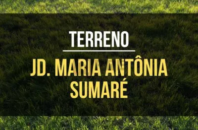 Terreno de 250m² por R$212.000 - Jardim Maria Antonia - Sumaré/SP