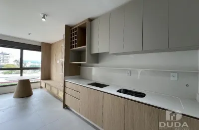 Praticidade e estilo em studio moderno semimobiliado no d/nex smart living – estreito