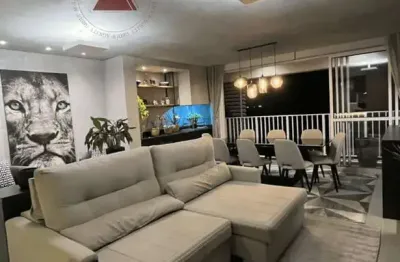 Apartamento à venda com, 3 suítes, 4 banheiros, closet, sacada, andar alto, no bairro residencial a