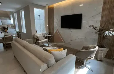 Sobrado à venda com 3 dormitórios (sendo 1 suíte c/closet) ambientes integrados, fino acabamento e