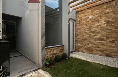 Casa à venda com, 3 dormitórios, 1 suíte, 2 banheiros, área gourmet, 2 vagas garagem, móveis planej