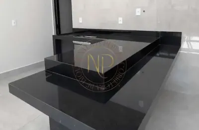 Casa á venda, com 2 dormitórios(1 suíte), ambientes integrados, área gourmet, pé direito alto e chu