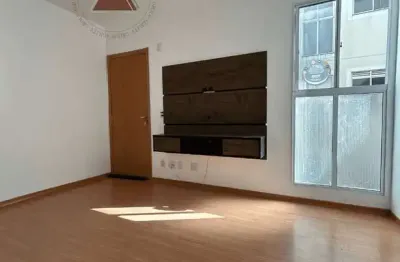 Apartamento para locação no condomínio ferrete com, 2 quartos, lavanderia, sala de jantar, piso lam