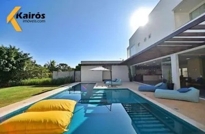 Casa nova de alto padrão | Estilo contemporâneo | 620 m² de área construída | inf.: (61) 9.8300-2010.